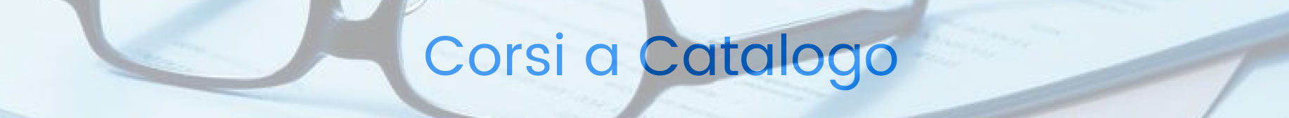 Corsi a catalogo